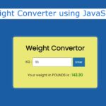 Weight-Converter