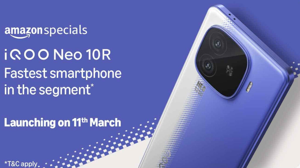iQoo Neo 10R to Launch on March 11