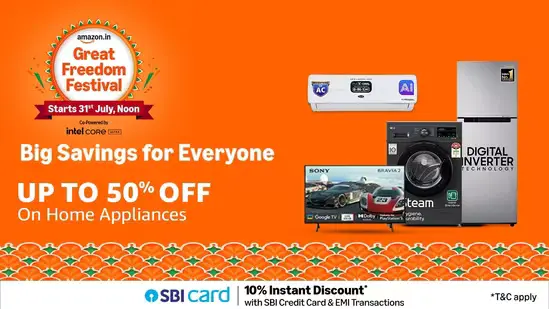 Amazon Great Freedom Festival Sale 2025