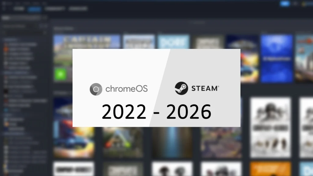Chromebook to Reportedly Lose Steam Support in 2026
