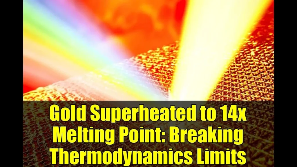 Gold Defies Physics