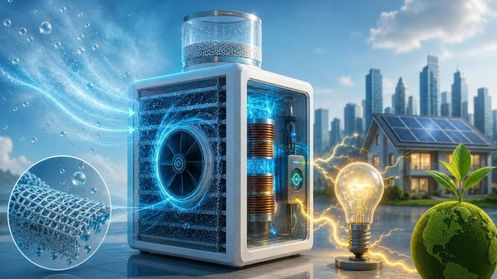 Electricity will be generated from air moisture! Scientists have prepared a device that can change the whole world